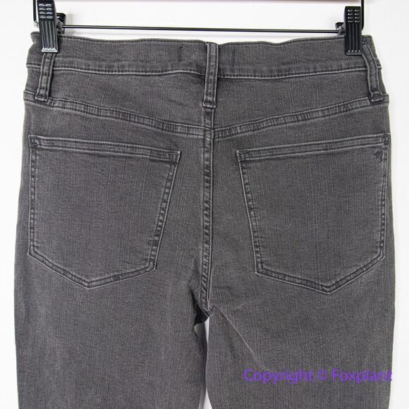 NEW Madewell Petite Stovepipe Jeans in Banberry Wash: Raw-Hem, P27 - Picture 10 of 16
